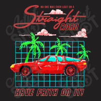 Straight Road T-shirt | Artistshot
