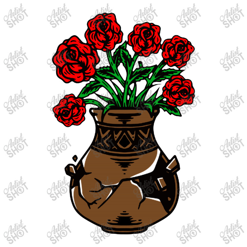 Flower And Vase V-neck Tee | Artistshot
