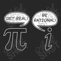 Get Real Be Rational Pi Funny Men's T-shirt Pajama Set | Artistshot