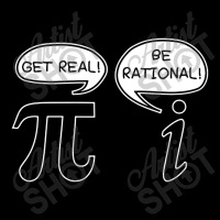 Get Real Be Rational Pi Funny Men's Long Sleeve Pajama Set | Artistshot