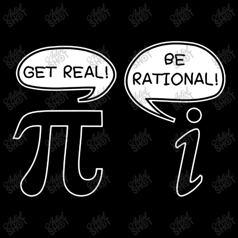 Get Real Be Rational Pi Funny Men's Long Sleeve Pajama Set by untitleddada | Artistshot