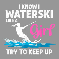 Funny Water Ski Designs For Women Girls Water Skier Athletes T Shirt Women's V-neck T-shirt | Artistshot