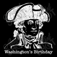 Washington's Birthday Grunge For Dark Zipper Hoodie | Artistshot