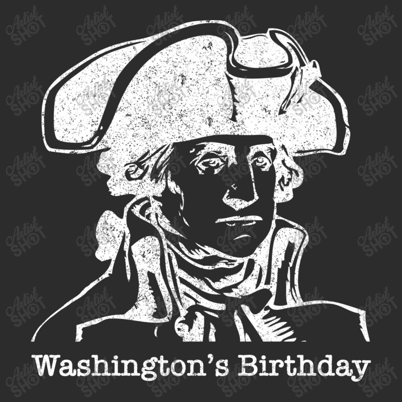 Washington's Birthday Grunge For Dark Exclusive T-shirt | Artistshot