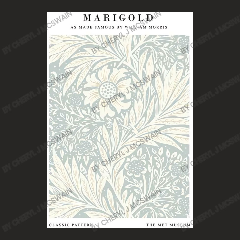 William Morris Marigold Ladies Fitted T-Shirt by Cheryl J McSwain | Artistshot