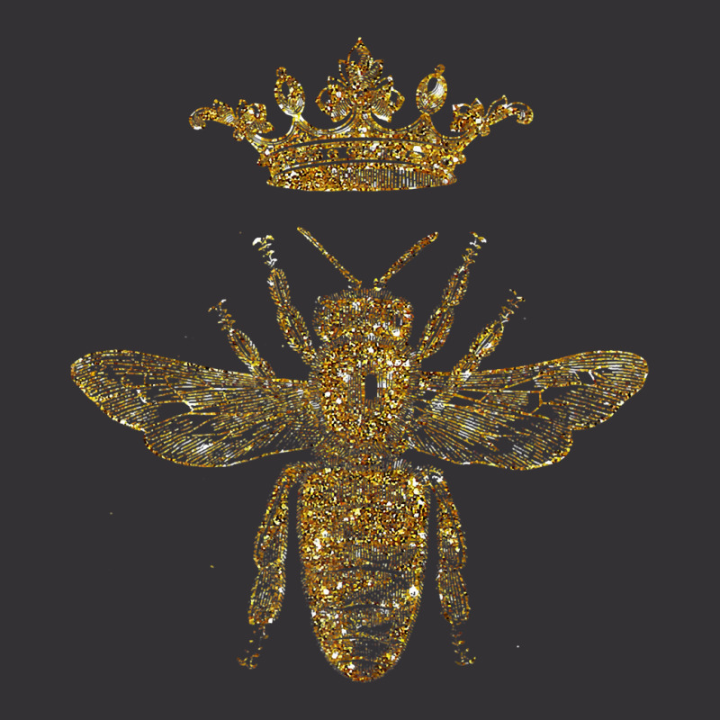 Royal Bee's King Bee Or Queen Bee Crown Vintage Hoodie | Artistshot