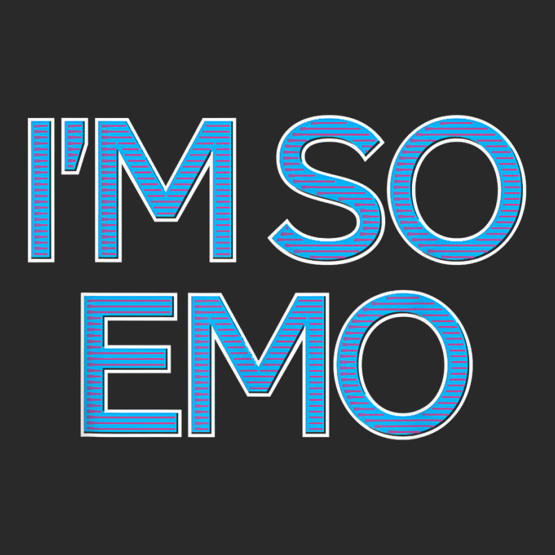 I'm So Emo   Emotional Music Lover Culture Retro Fashion Dj T Shirt Printed hat by efronpngoick3 | Artistshot