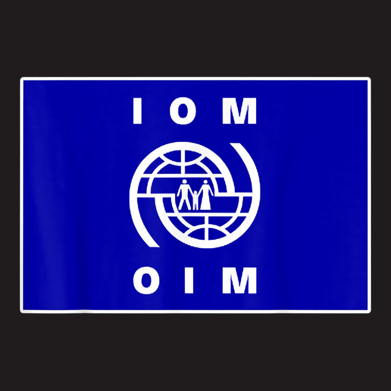 International Organization For Migration (iom) Flag T Shirt Waist Apron | Artistshot