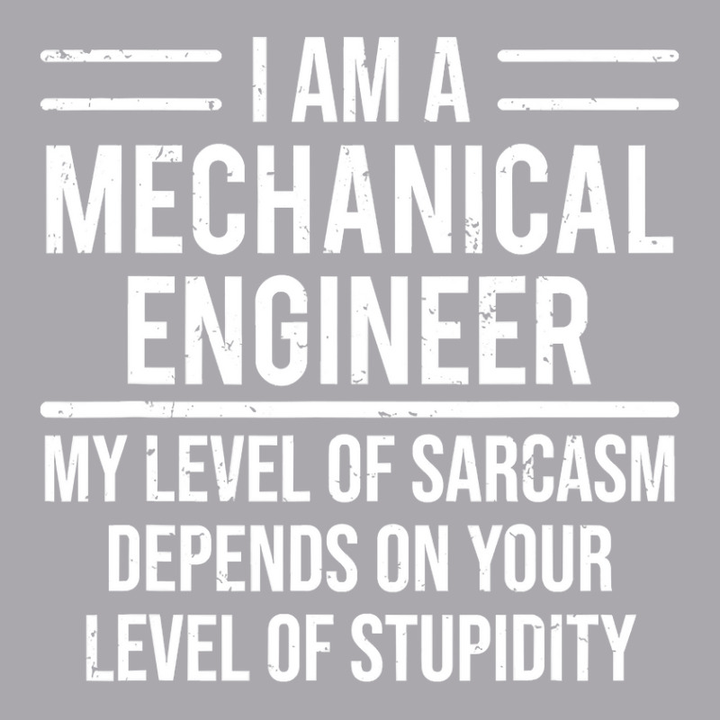 Funny Mechanical Engineer T Shirt Level Of Sarcasm Tee Gift Youth 3/4 Sleeve by bakien89 | Artistshot