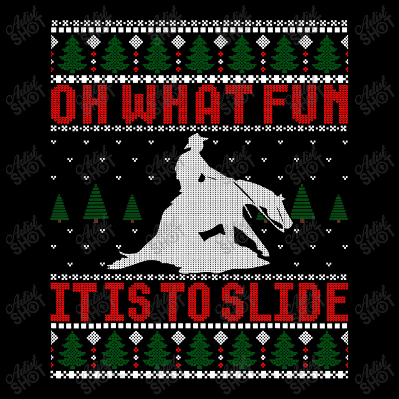 Reining Horse Ugly Christmas Sweater T Shirt Adjustable Cap | Artistshot