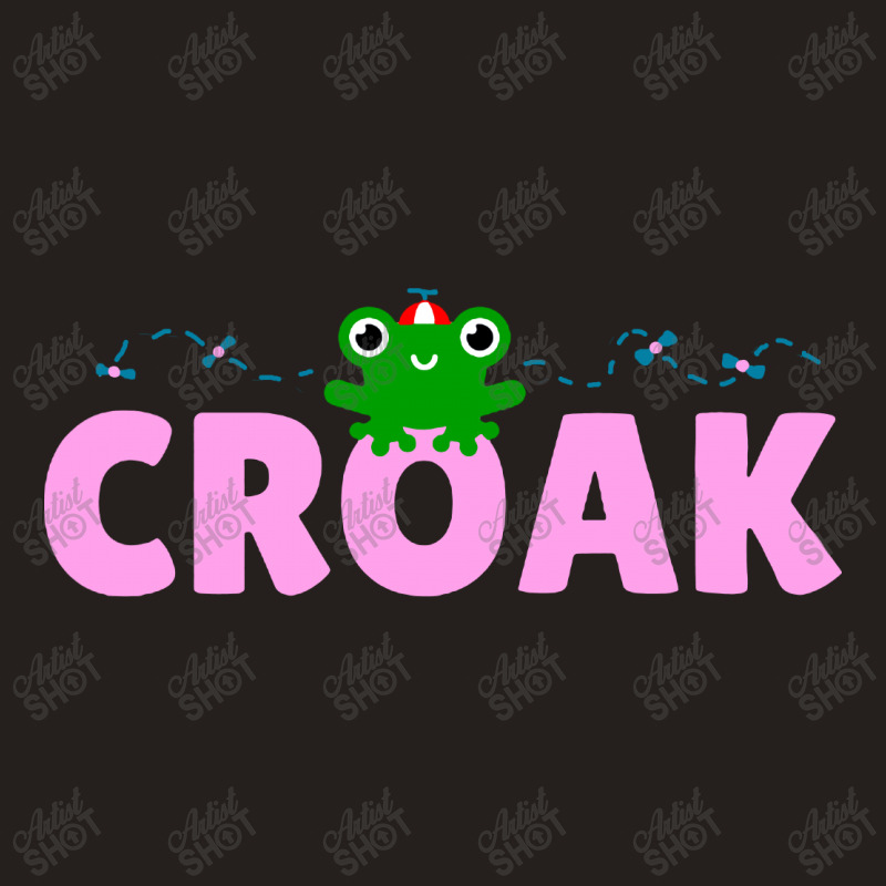 Croak Frog Tshirt Tank Top | Artistshot