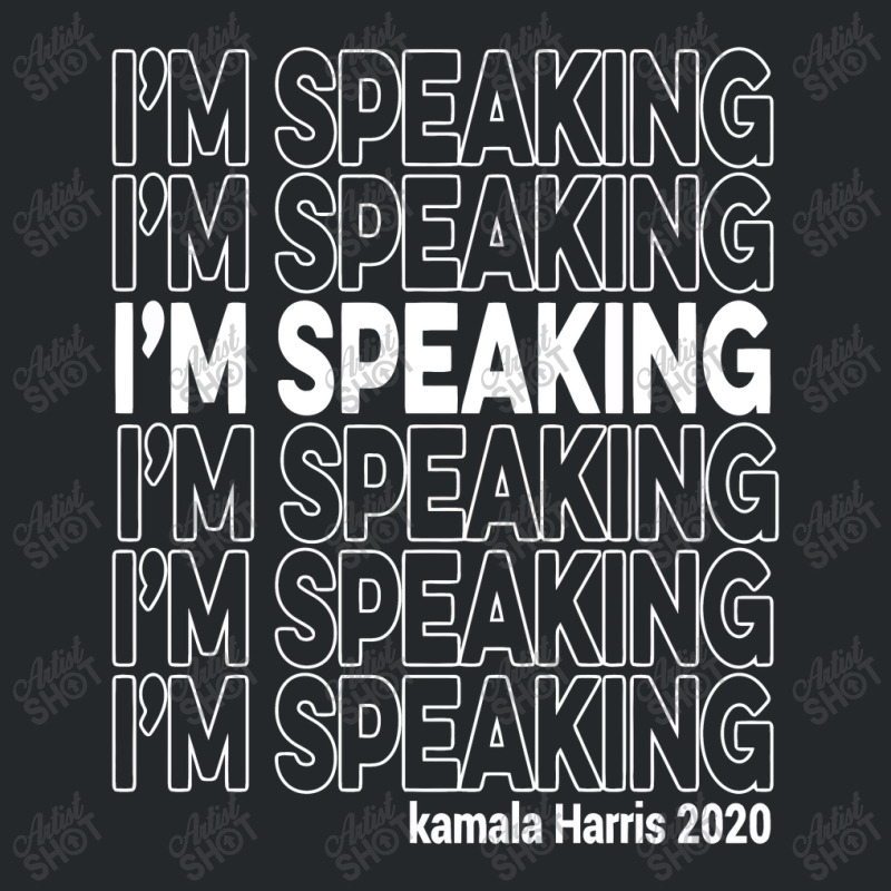 Im Speaking Kamala Crewneck Sweatshirt | Artistshot