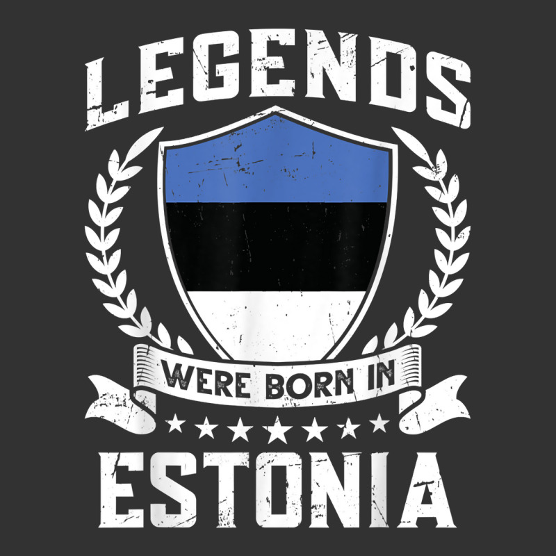 Vintage Design Estonian Flag Legends Were Born In Estonia T Shirt Baby Bodysuit | Artistshot