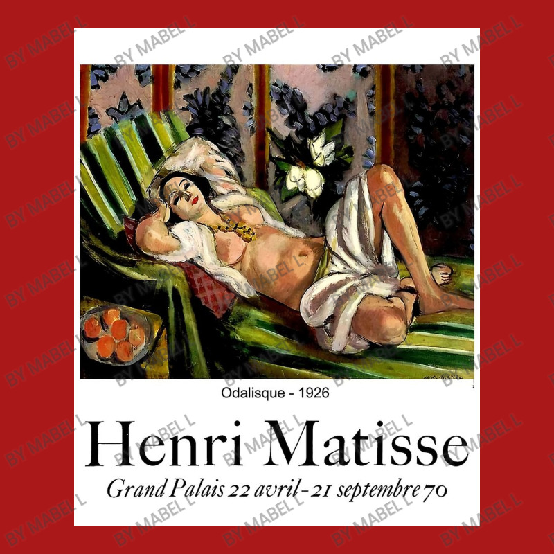 Henri Odalisque Exhibit Advertising Adjustable Cap by Mabel L | Artistshot