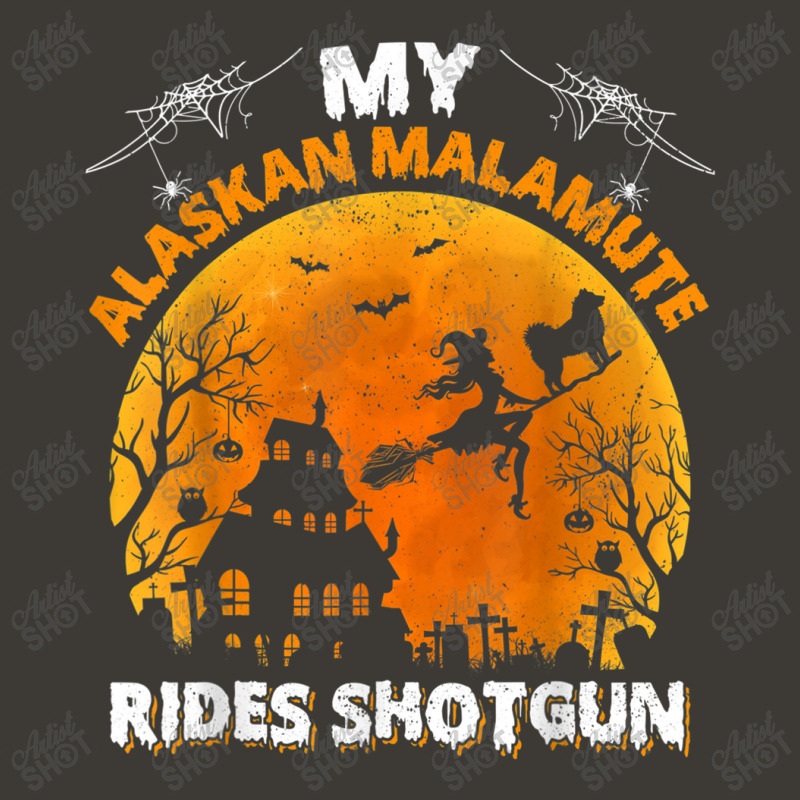 Alaskan Malamute Ride Shotgun Alaskan Malamute Dog Halloween Bucket Hat | Artistshot