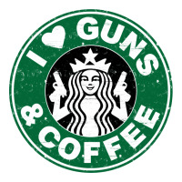 I Love Guns I Love Coffee V-neck Tee | Artistshot