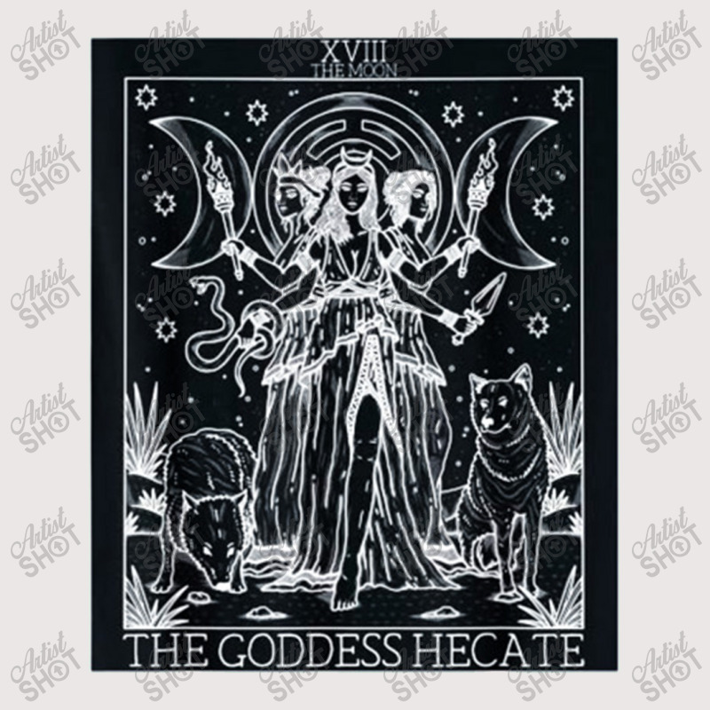 Hecate Tarot Card Triple Moon Goddess Witch Wiccan Pagan 1 Pocket T-Shirt by gulatotal | Artistshot