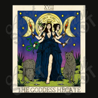 Hecate Triple Moon Goddess Hekate Wheel Witch Tarot Card 1 Scorecard Crop Tee | Artistshot