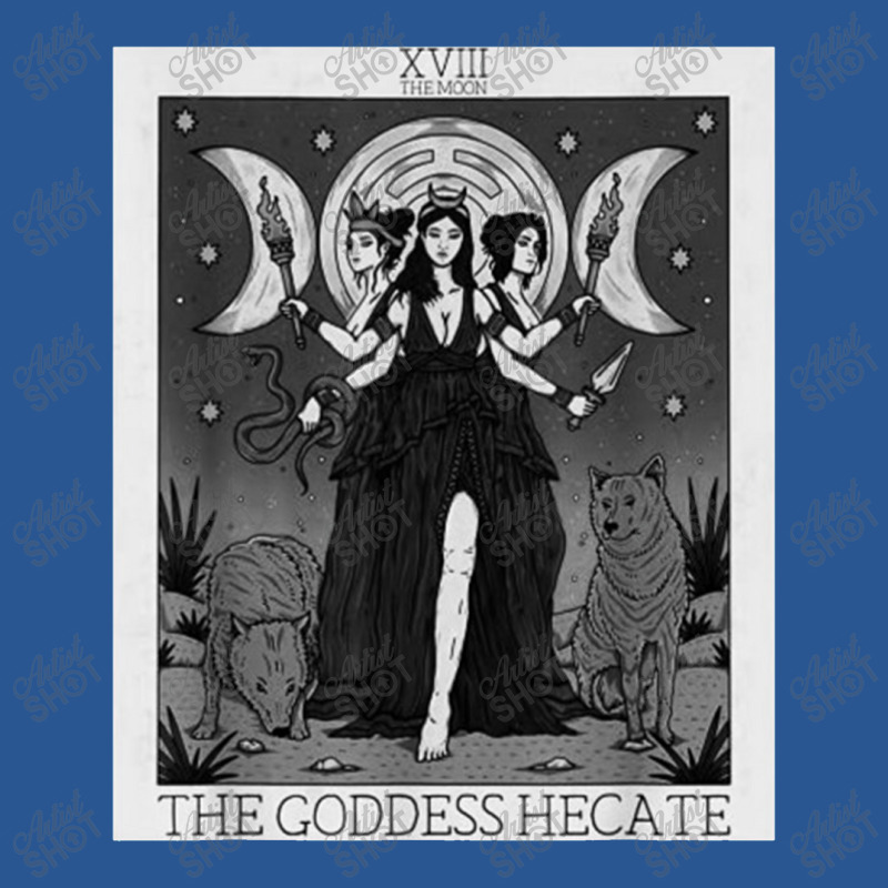 Hecate Triple Moon Goddess Hekate Wheel Witch Tarot Card 2 T-Shirt by gulatotal | Artistshot