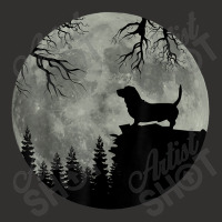 Baset Hound And Moon Halloween Spooky Dog Champion Hoodie | Artistshot