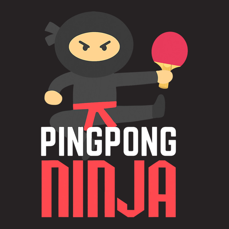 Funny Ping Pong Ninja Shirt Table Tennis T Shirt Vintage Cap by bakien89 | Artistshot