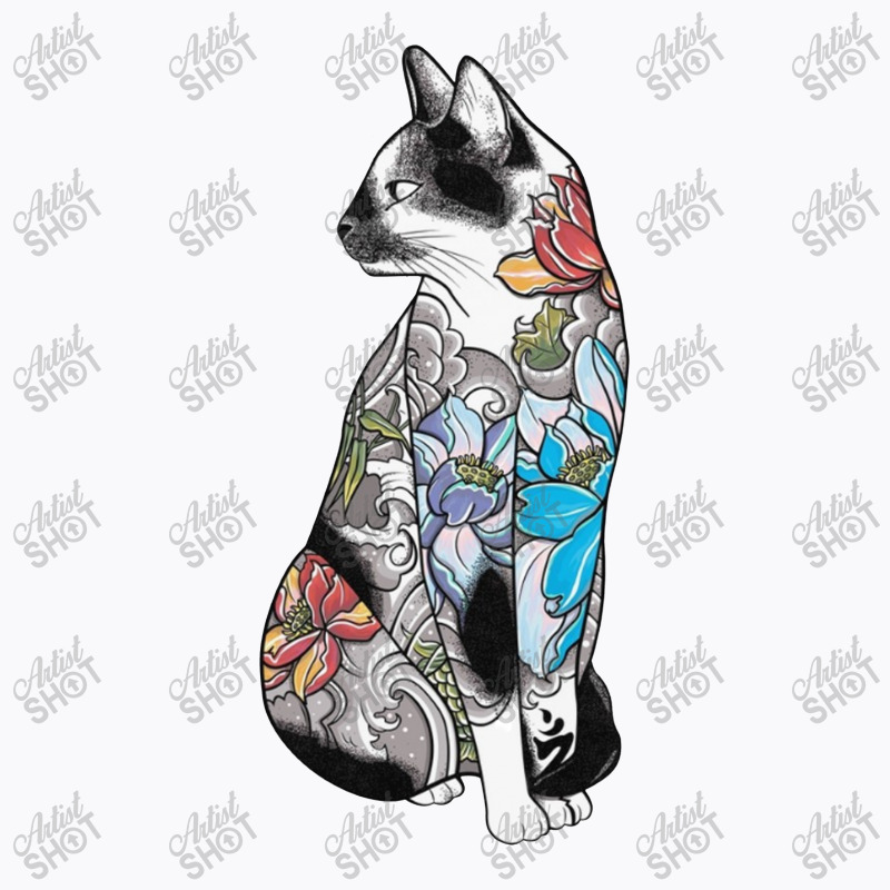 Cat In Locus Tatto T-shirt | Artistshot