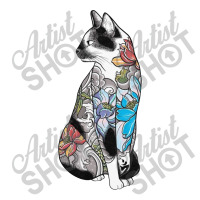 Cat In Locus Tatto 3/4 Sleeve Shirt | Artistshot