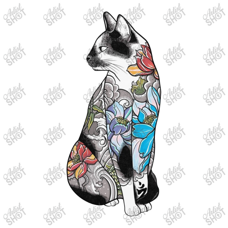 Cat In Locus Tatto Crewneck Sweatshirt | Artistshot