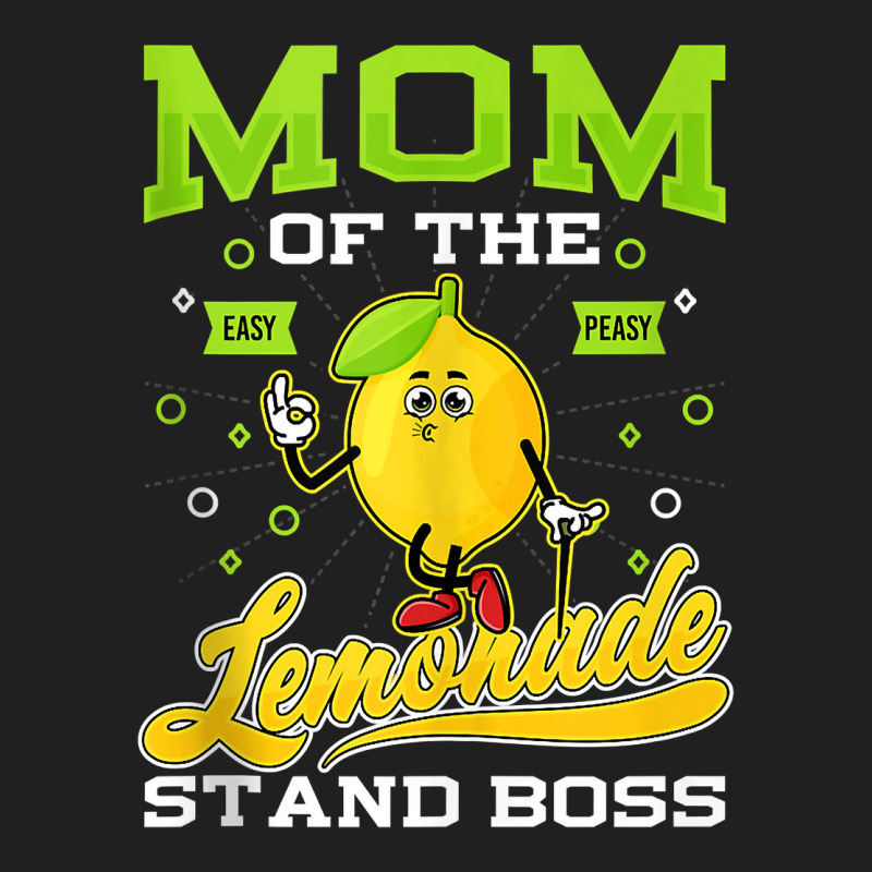 Mom Of Lemonade Stand Boss Funny Lemon Selling Tank Top Ladies Polo Shirt by diles | Artistshot