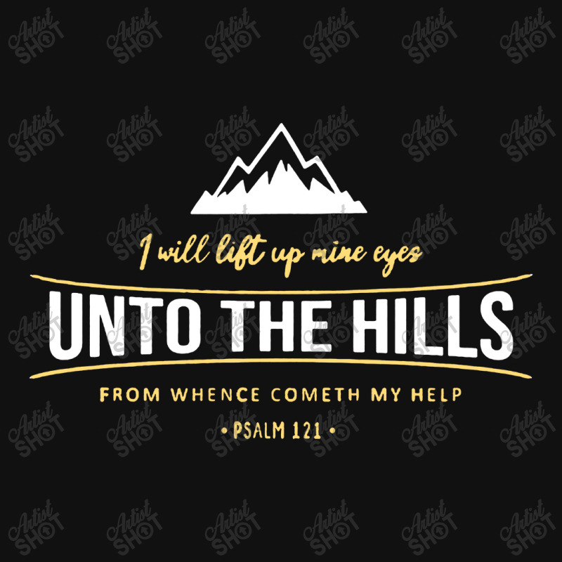 I Will Lift Up Mine Eyes Unto The Hills Psalm 121 Baby Beanies by SAM SOE | Artistshot