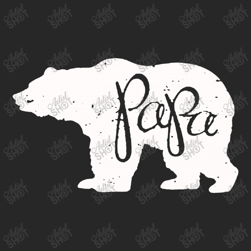 Papa Bear ( White) Men's T-shirt Pajama Set | Artistshot