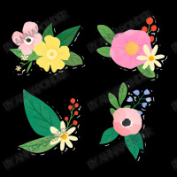 Colorful Floral Sticker Collection Unisex Jogger | Artistshot