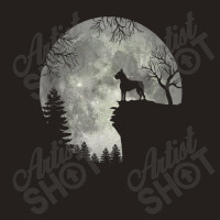 Boxer Dog And Moon Halloween Tank Top | Artistshot