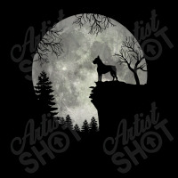 Boxer Dog And Moon Halloween V-neck Tee | Artistshot