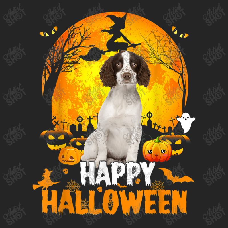 Cavalier King Dog Happy Halloween Day With The Moon Pumpkin Unisex Hoodie | Artistshot