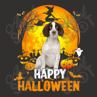 Cavalier King Dog Happy Halloween Day With The Moon Pumpkin Champion Hoodie | Artistshot