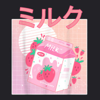 Funny Retro 90s Japanese Kawaii Strawberry Milk Shake Carton T Shirt Youth Tee | Artistshot