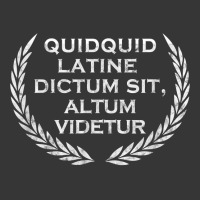 Quidquid Latine Dictum Sit Altum Videtur   Teacher T Shirt Toddler Hoodie | Artistshot