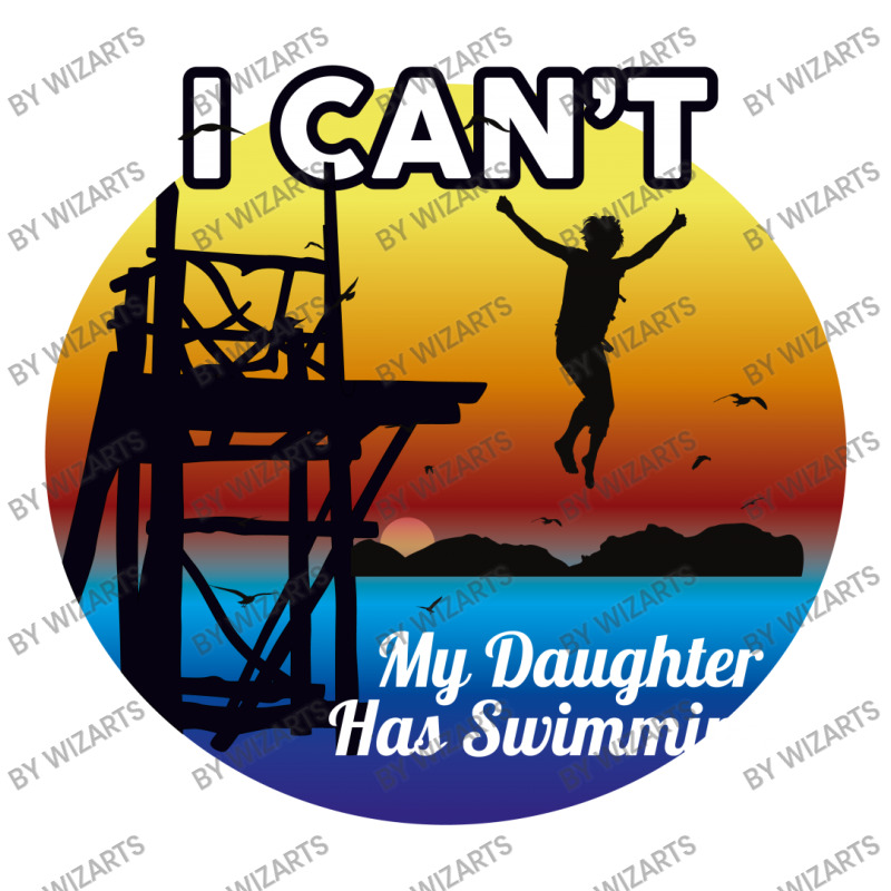 I Can't My Daughter Has Swimming Long Sleeve Shirts | Artistshot