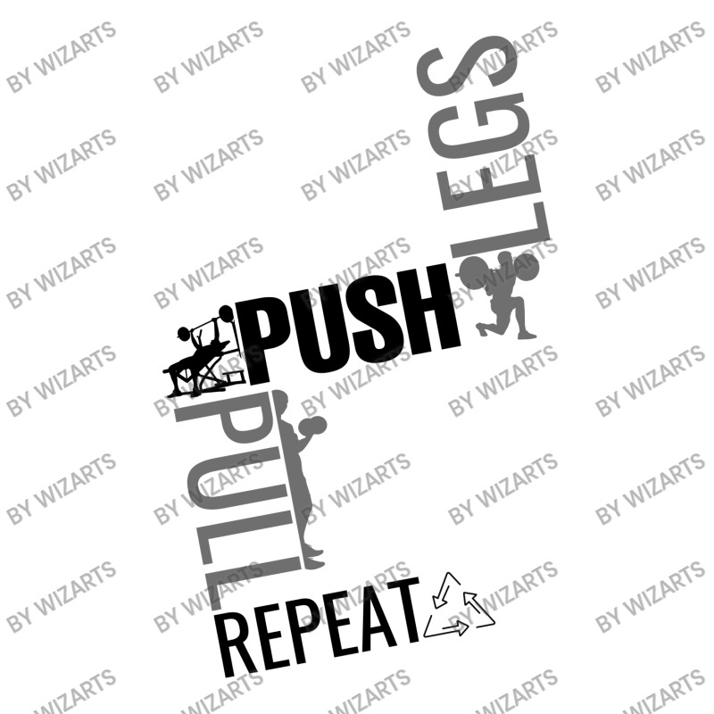 Legs Push Pull Repeat Men's 3/4 Sleeve Pajama Set | Artistshot