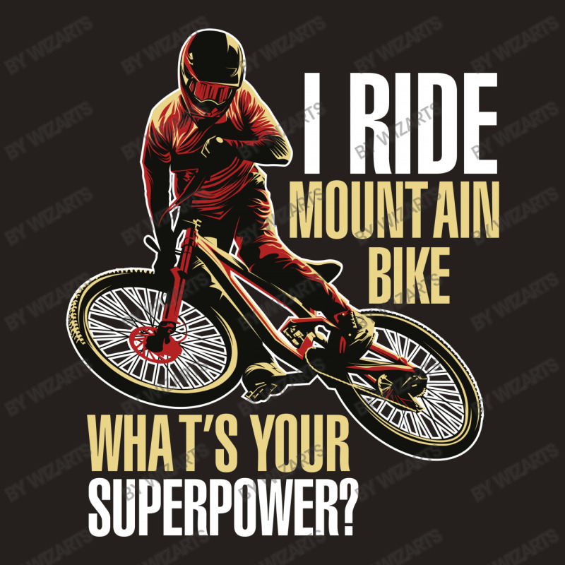 I Ride Mountain Bike Tank Top | Artistshot
