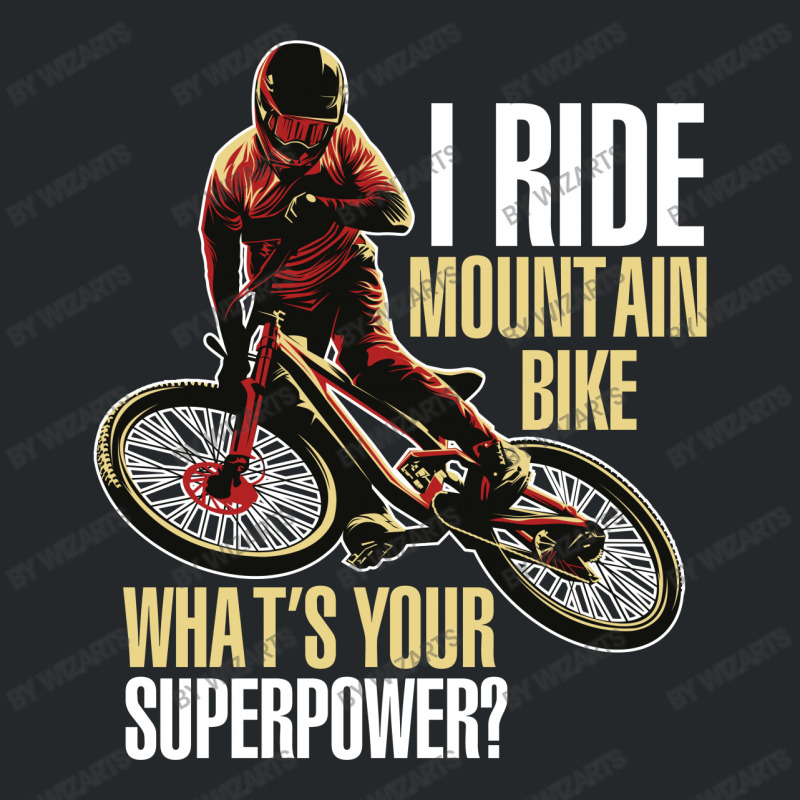 I Ride Mountain Bike Crewneck Sweatshirt | Artistshot