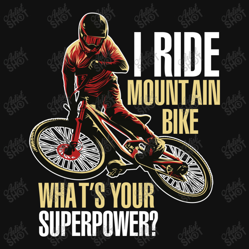 I Ride Mountain Bike All Over Men's T-shirt | Artistshot