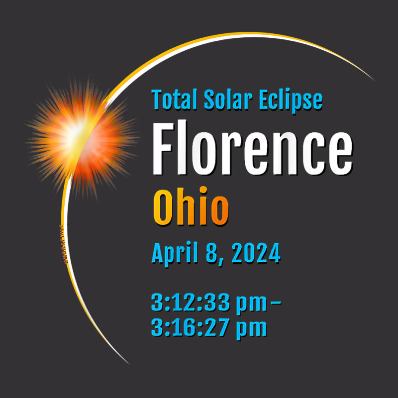 Florence Ohio Oh Total Solar Eclipse 2024  1  T Shirt Vintage Hoodie And Short Set by efronpngoick3 | Artistshot