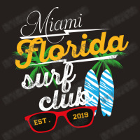 Miami Florida Surf Clup Est 2019 Tank Top | Artistshot