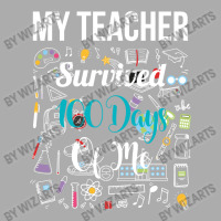 My Teacher Survived 100 Days Of Me Men's T-shirt Pajama Set | Artistshot