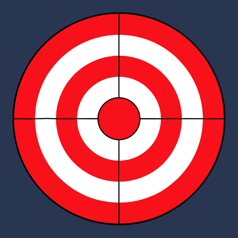 Bulls Eye Target Lazy Diy Halloween Costume Darts Shooting T Shirt Men Denim Jacket | Artistshot