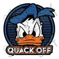 Quack Off V-neck Tee | Artistshot