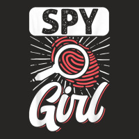 Secret Spy Private Eye Crimescene Investigator Spy Girl T Shirt Ladies Fitted T-shirt | Artistshot