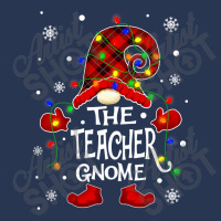 The Teacher Gnome Matching Family Group Christmas Lights T Shirt Ladies Denim Jacket | Artistshot